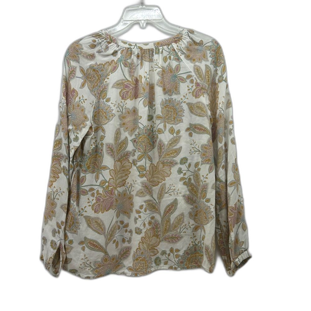 Lucky Brand Multicolor Paisley Pastel Blouse - Picture 4 of 4
